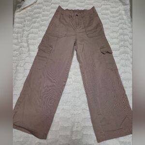 Wild Fable Brown Cargo Wide Leg Pants